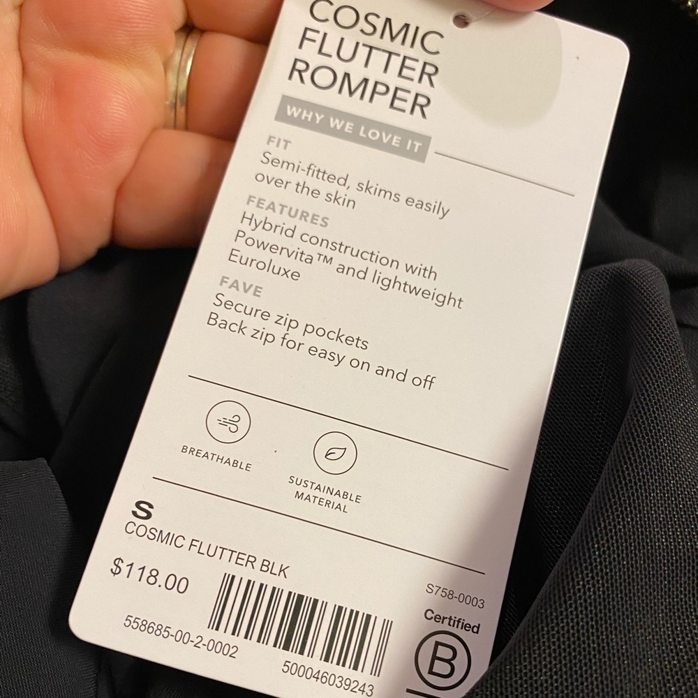 Athleta Cosmic Flutter Romper - Picture 7 of 12
